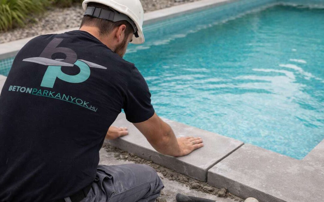 Miért fontos a medence szegély?