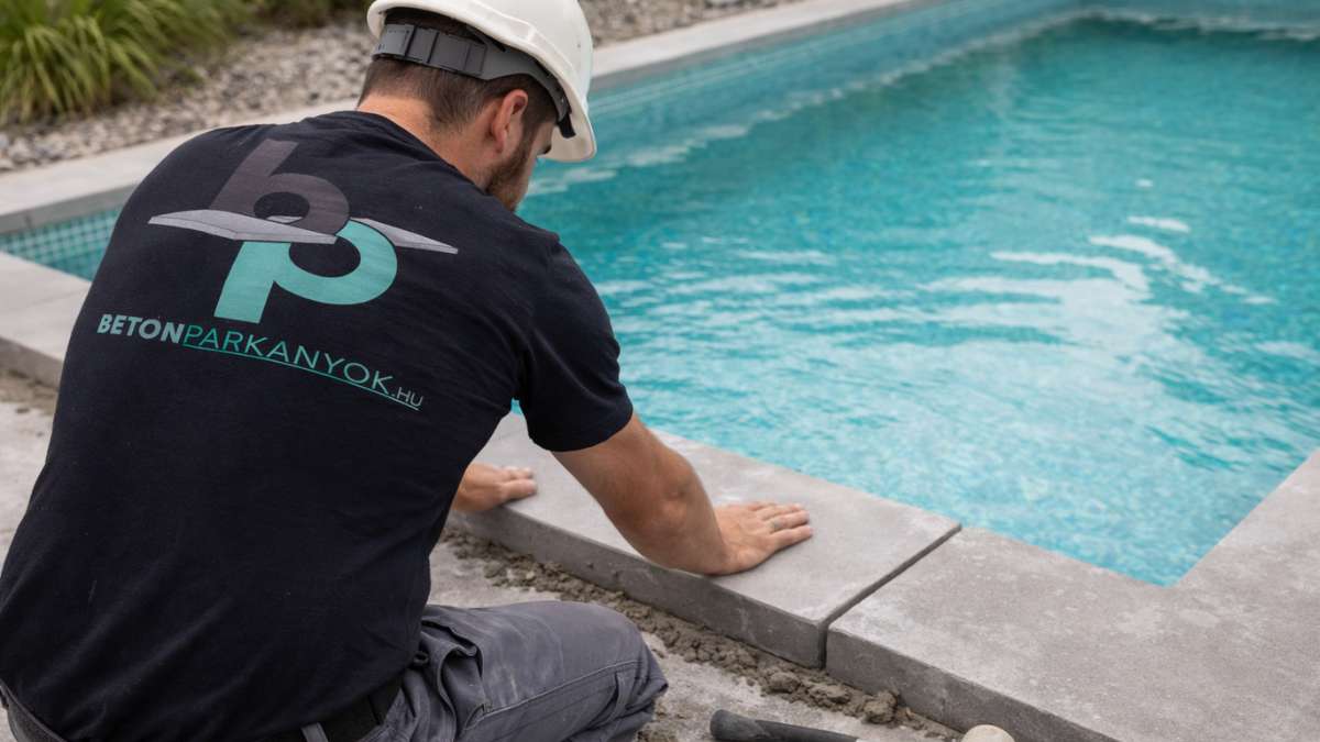 Miért fontos a medence szegély?